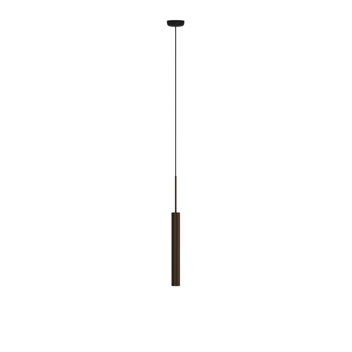 Tubular Pendant H48 Aluminum/ Anodized Bronze