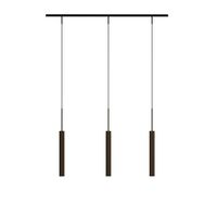 Tubulaire Rail Pendant 3 Aluminum/ Anodized Bronze