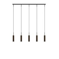 Tubulaire Rail Pendant 5 Aluminum/ Anodized Bronze