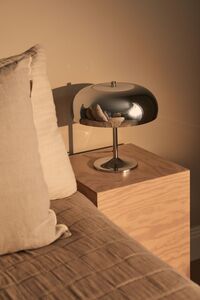 Deco Disco Table Lamp Chrome