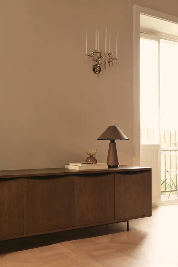 Contrast Tafellamp Beige