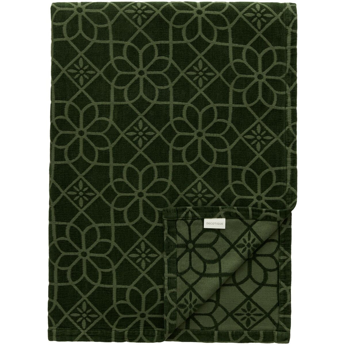 Juliette Bedspread 260x260 Dark Green