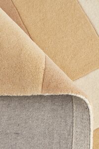 Checks Rug 250x350 Beige