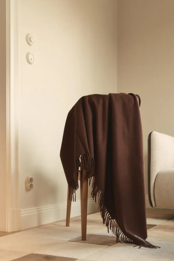 Checks Rug 250x350 Beige