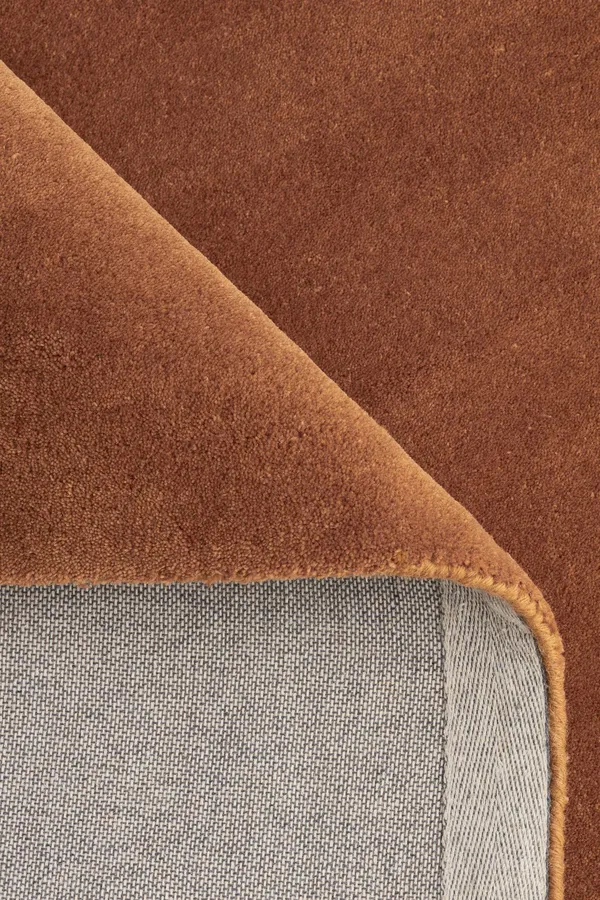 Nordic Plain Rug 180x270 Rust