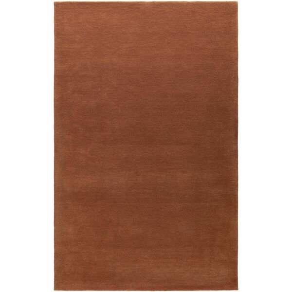 Nordic Plain Rug 250x350 Rust