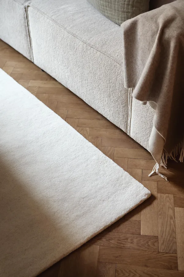 Nordic Plain Teppich 180x270 Off-White