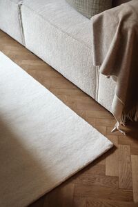 Nordic Plain Alfombra 300x400 Blanco Roto