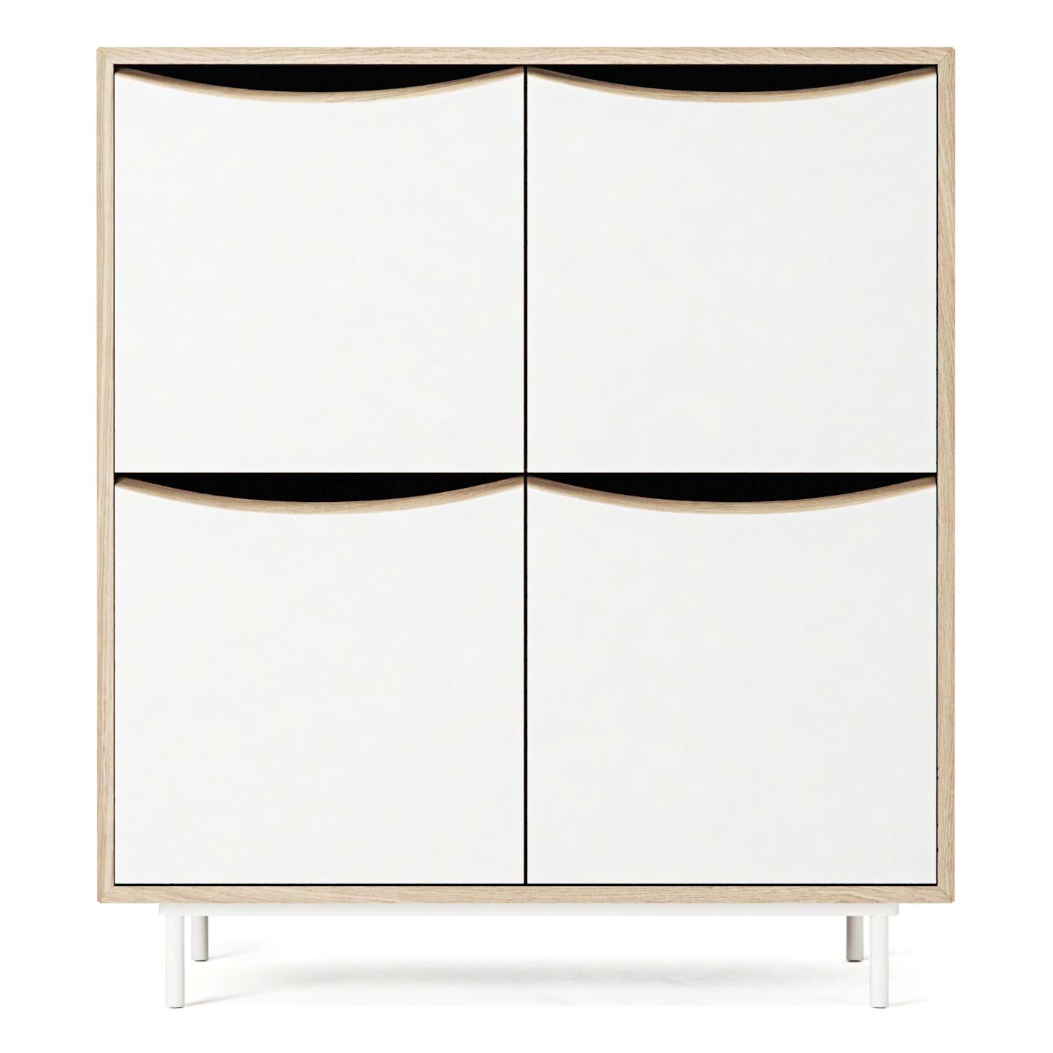 Sand Armoire Blanc/Chêne