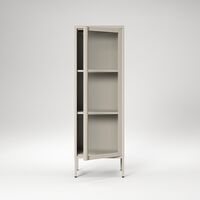 Store Cabinet 50x150 cm Pebble Grey