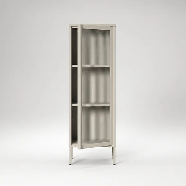 Store Cabinet 50x150 cm Pebble Grey