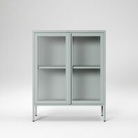 Store Armoire 90x110 cm Gris Ardoise
