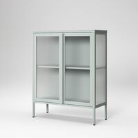 Store Armoire 90x110 cm Gris Ardoise