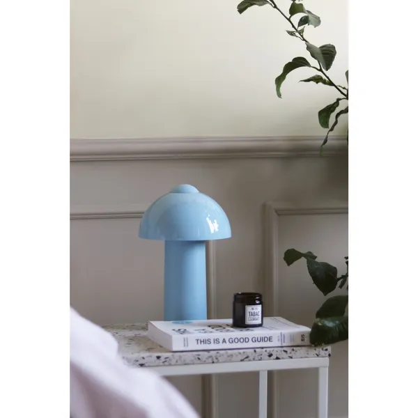 Buddy IP44 Tragbare Tischlampe Hellblau