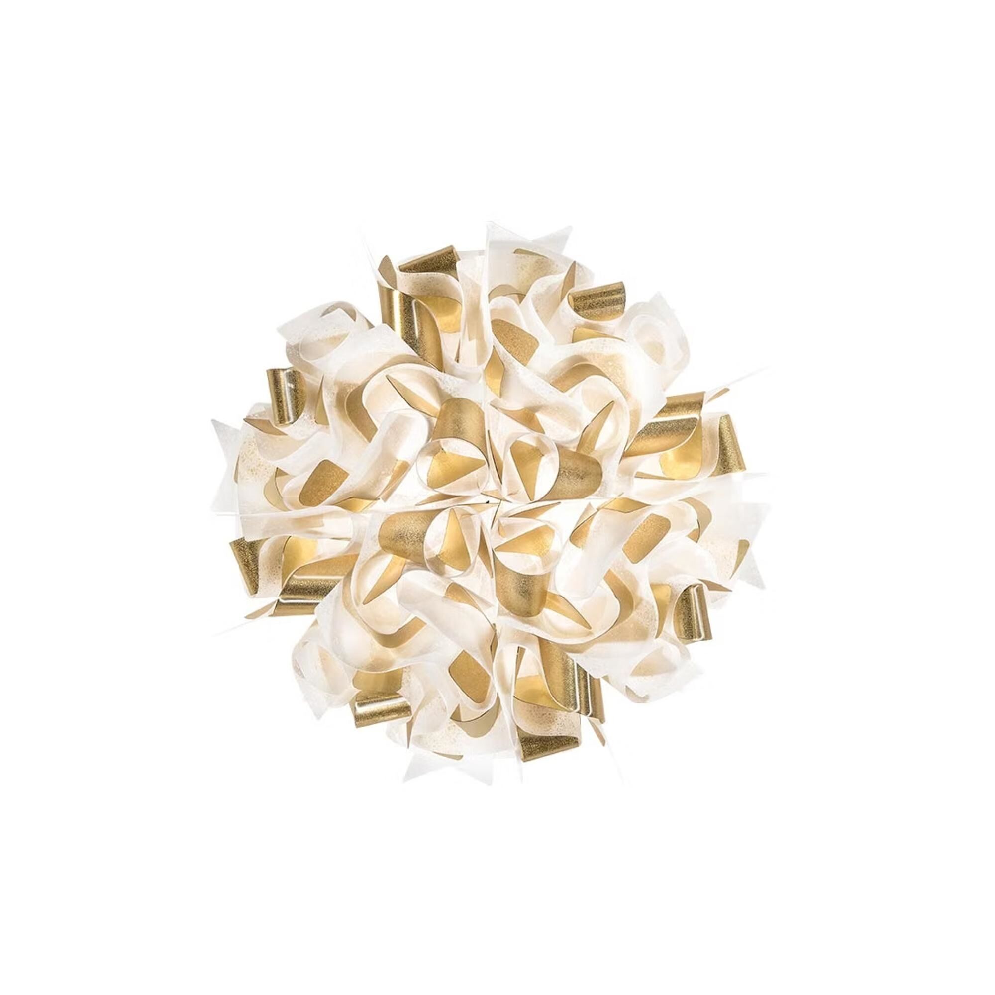 Veli Aurea Wall/ Ceiling Light Medium White/Gold
