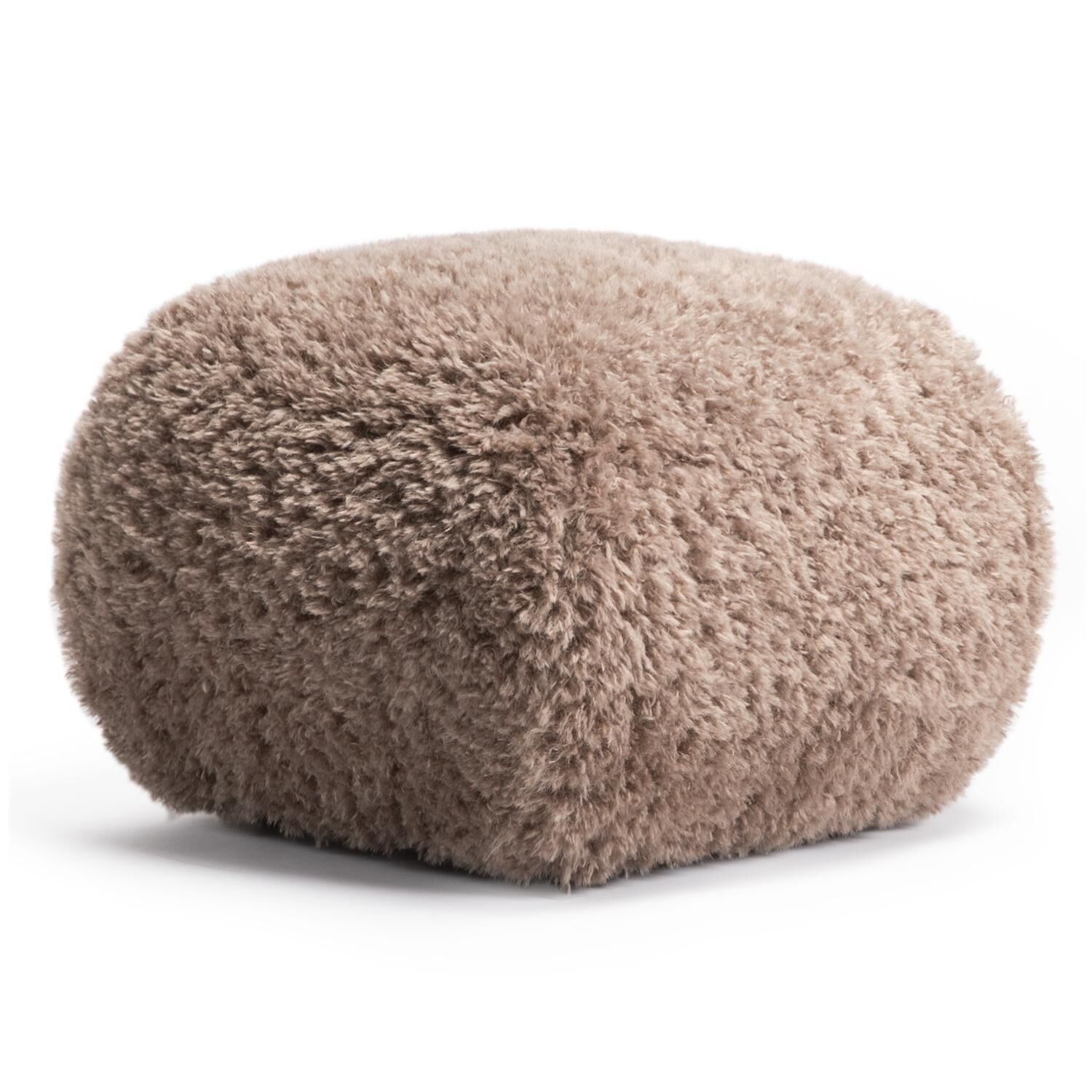 Le Petite Pouf Soft Taupe