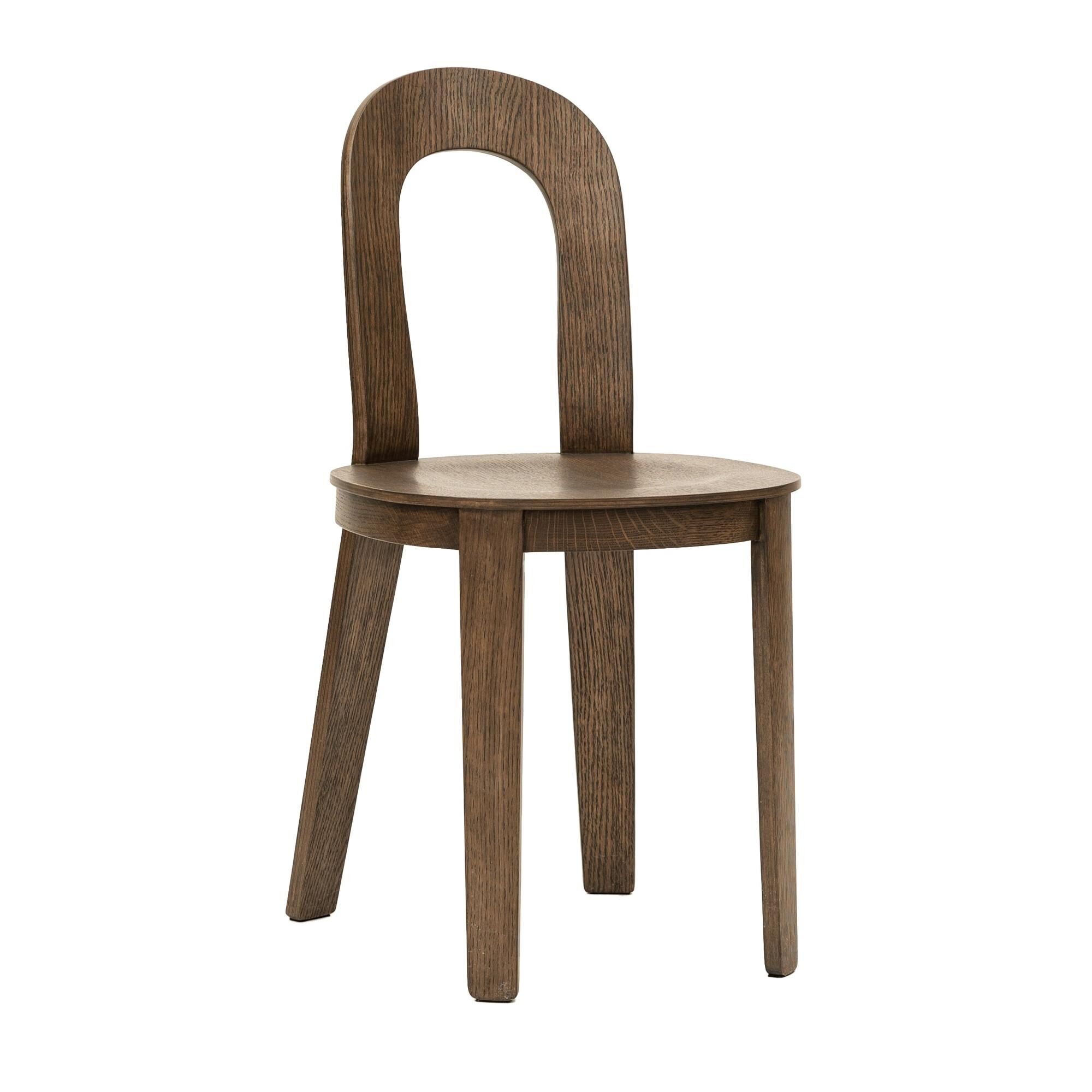 Oliva Chaise de Salle à Manger Chêne Foncé