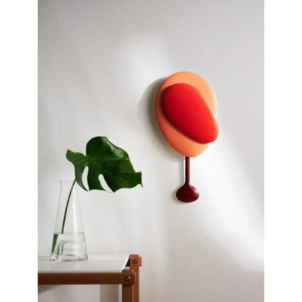 Mellow Clock Clock Red