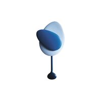 Mellow Clock Clock Blue