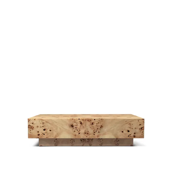 Burl Coffee Table Natural
