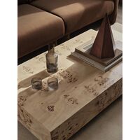 Burl Couchtisch Natur