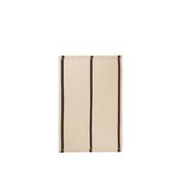 Calm Kelim-teppe 140x200 Mørk Off-white/kaffe