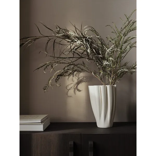 Dedali Vase H25 Off-White
