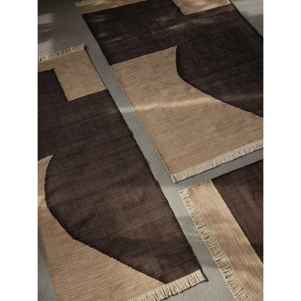 Forene Rug 140x200 Tan/Chocolate