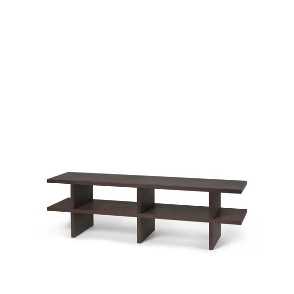 Kona Bænk Mørk Træ