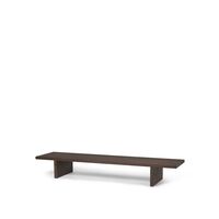 Kona Display Table Dark Stained Oak