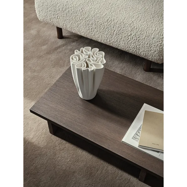 Kona Display Table Dark Stained Oak