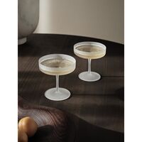 Ripple Champagner -Set, Mattiert, 2 Stück