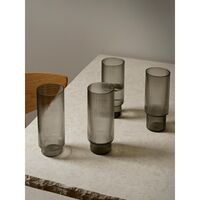Juego de 4 Vasos Escarchado