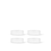 Ripple Servierschalen-Set, Mattiert , 4 Stück