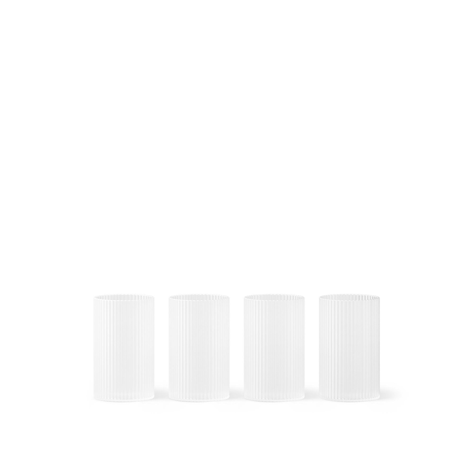 Ripple Verrines Set de 4 Glacé