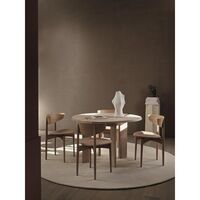 Stille Tufted Carpet Ø240 Ash Brown