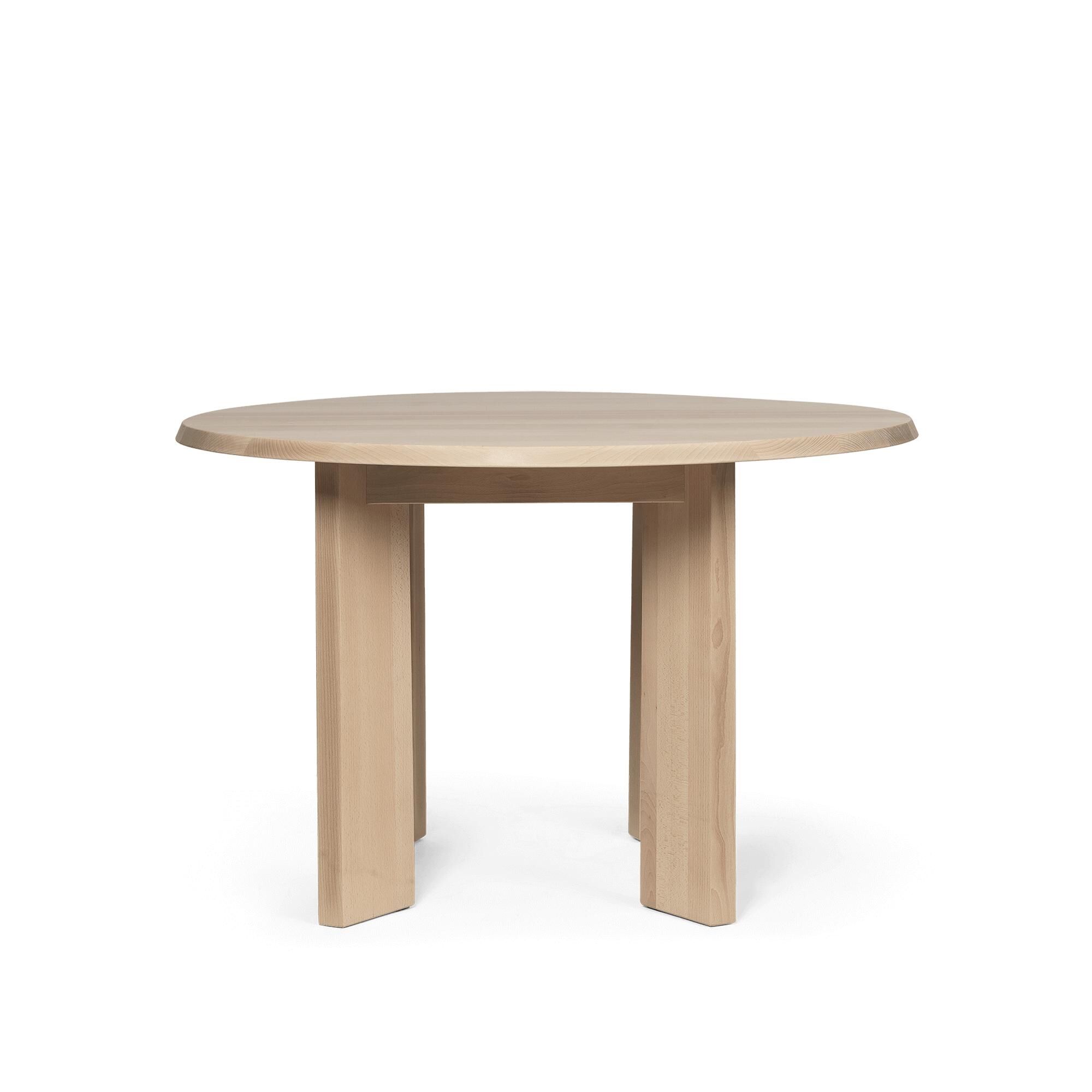 Tarn Spisebord 115 Hvit Bøk