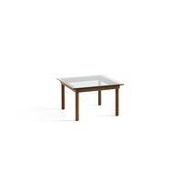 Walnut / glass