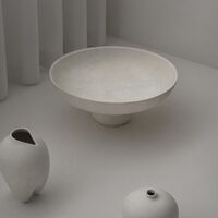 Baburu Bowl Groot Berk/ Wit