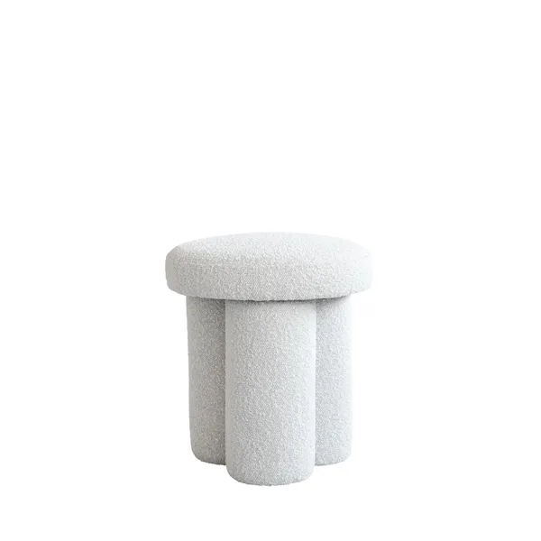Big Foot Stool Bouclé