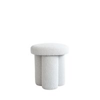 Big Foot Stool Bouclé