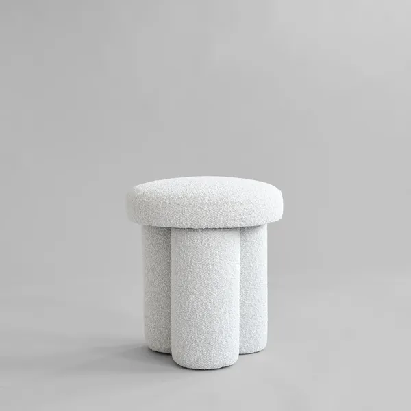Big Foot Stool Bouclé