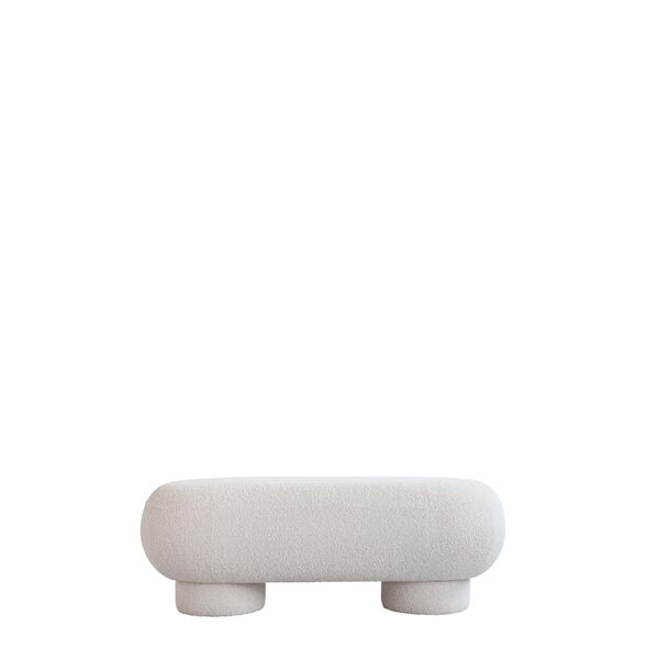 Big Foot Bench Bouclé