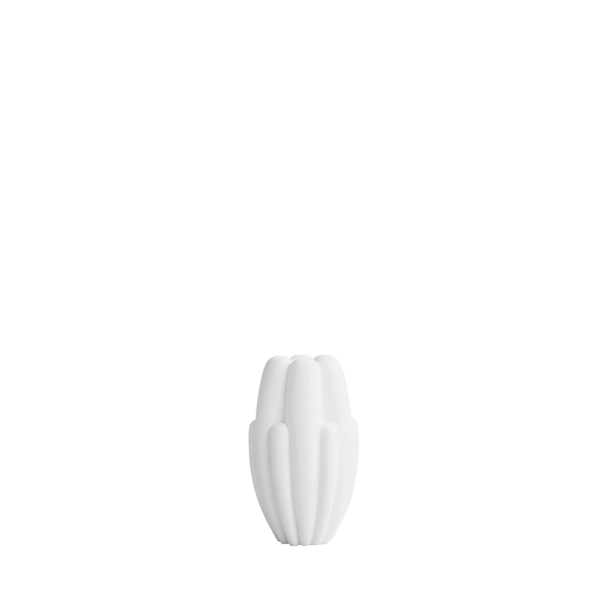 Bloom Slim Vase Liten Hvit