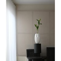 Bloom Slim Vaas Klein Bone Wit