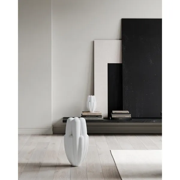 Bloom Slanke Vaas Groot Bone Wit
