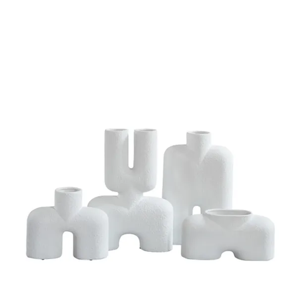 Cobra Hoge Vaas Medium Beenwit