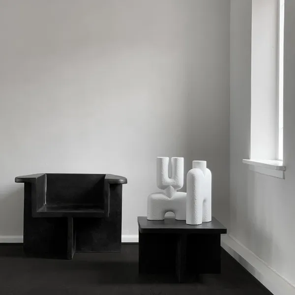 Cobra Hoge Vaas Medium Beenwit