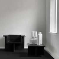Cobra Hoge Vaas Medium Beenwit