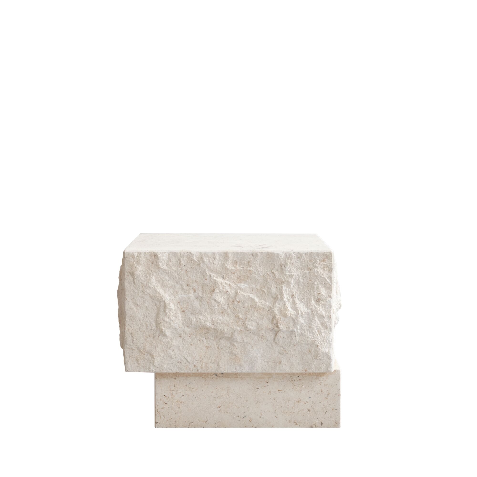 Temple Sofabord Lav Limestone